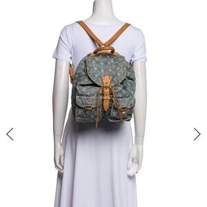 Louis Vuitton Denim Backpack
